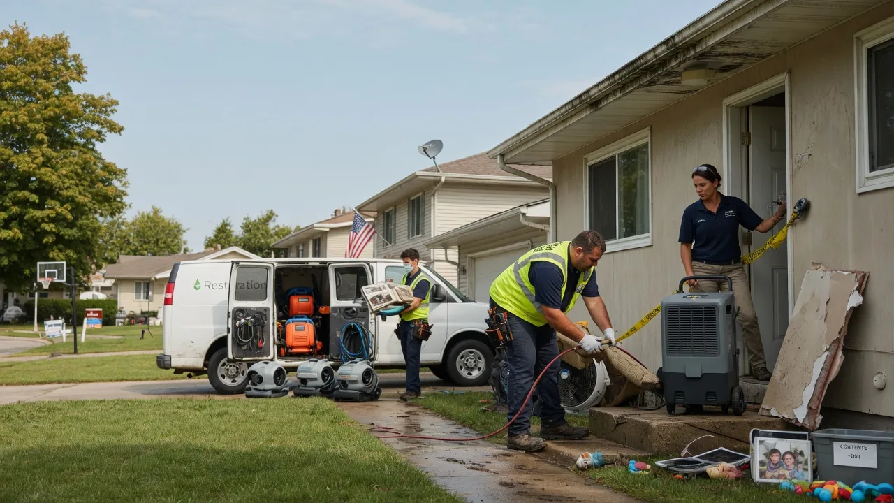 Water Damage Restoration in Little Hocking, OH near me